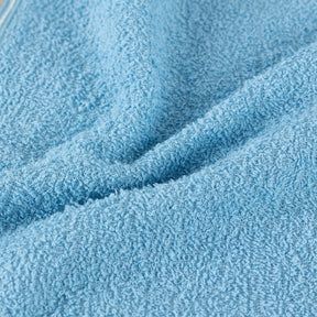 Jogo De Banho 2 Peças 280g/M² Rubi Toalhas 100% Algodão Céu Azul