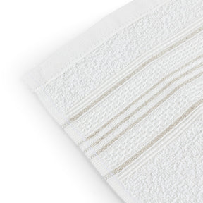Jogo De Banho 2 Peças 280g/M² Rubi Toalhas 100% Algodão Off White
