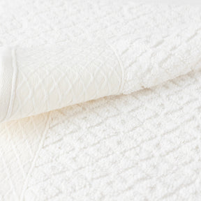 Jogo De Banho 2 Peças 430g/M² Capri Toalhas Banhão 100% Algodão Off White