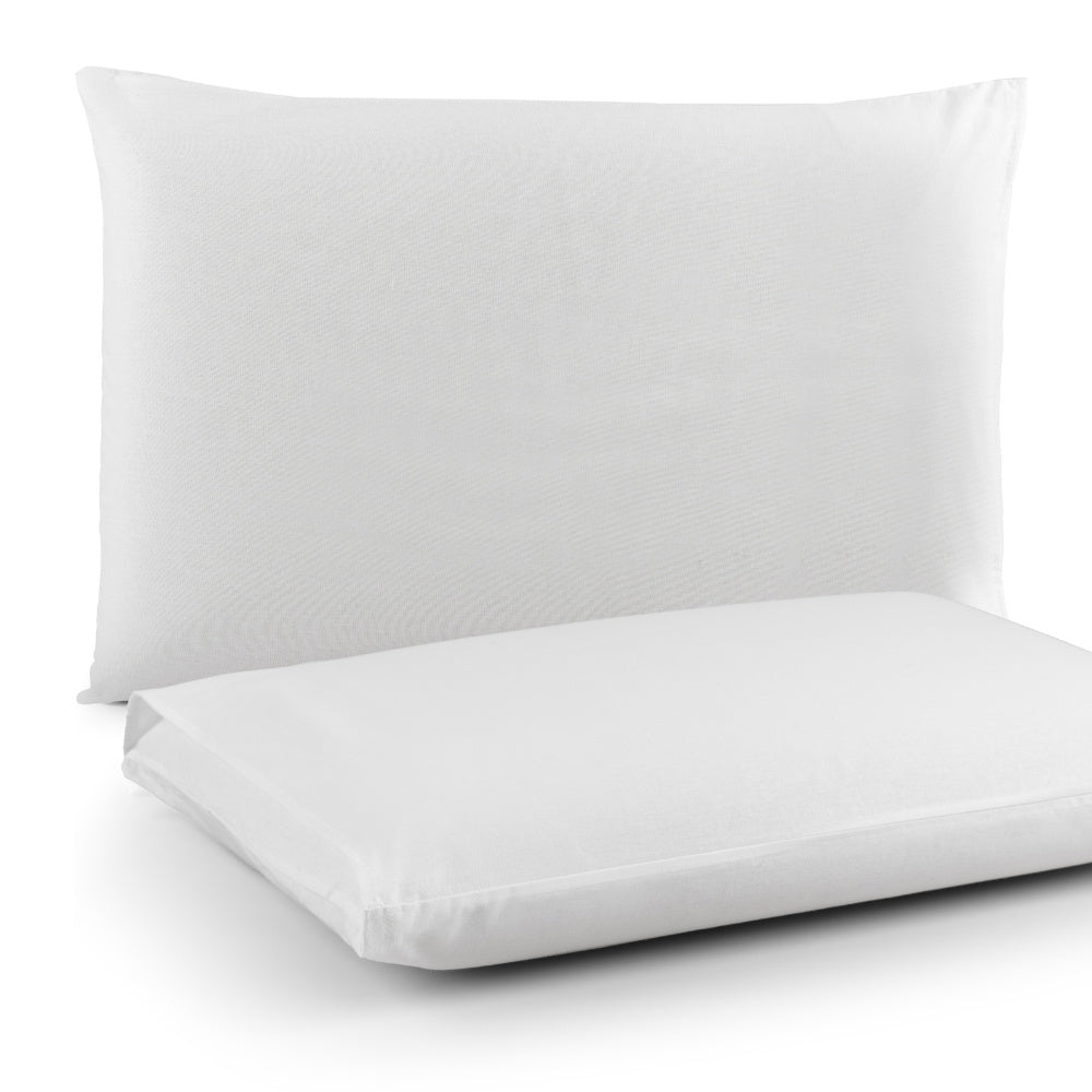 Par de Fronhas 50x70cm Basic 150 Fios 100% Algodão Branco