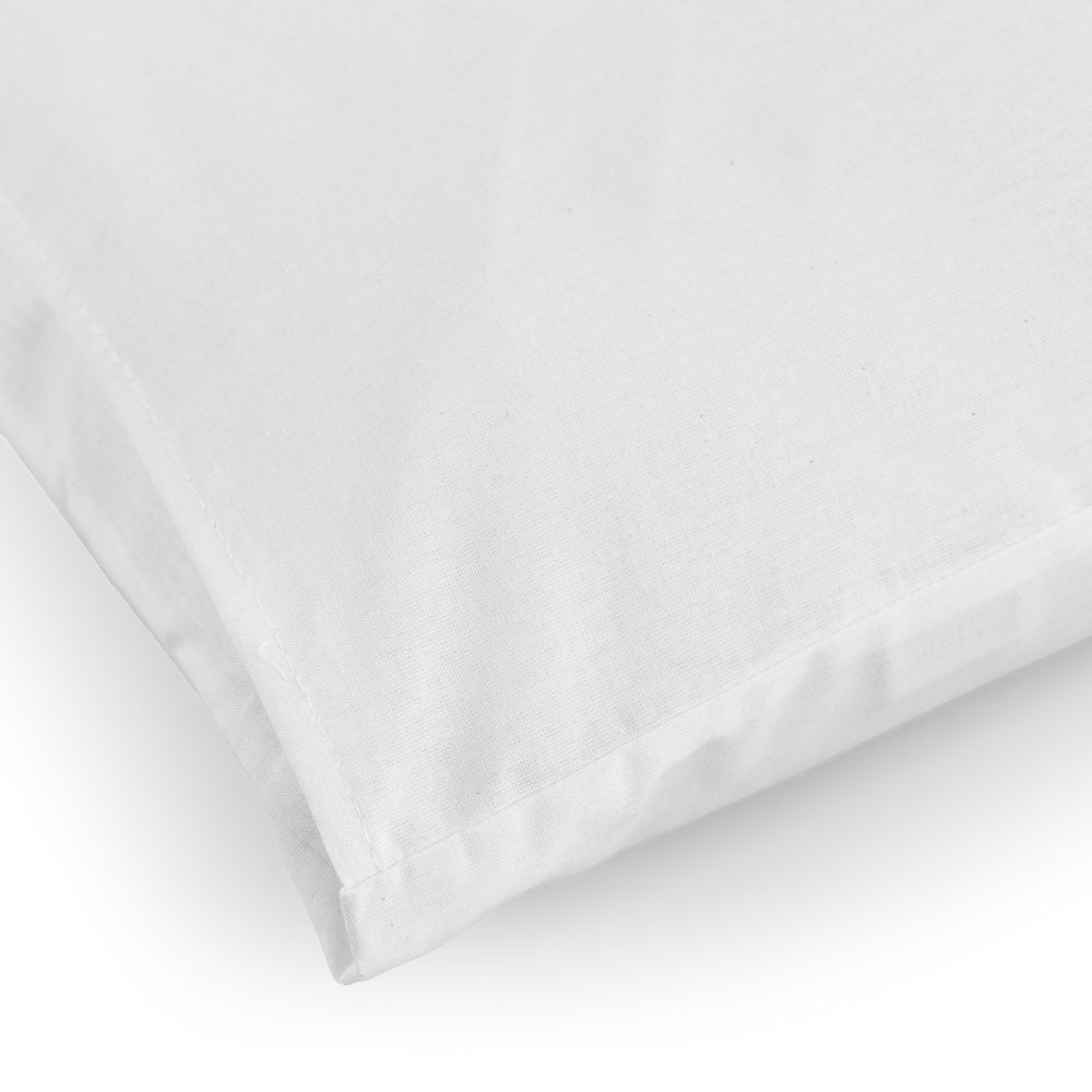 Par de Fronhas 50x70cm Basic 150 Fios 100% Algodão Branco