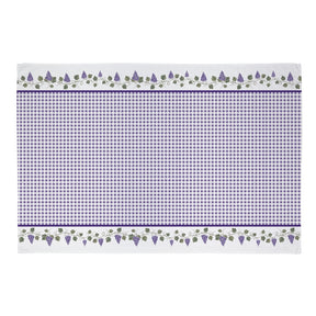 Toalha de Mesa 6 Lugares Basic 1,40x2,10m Estampada Uvas