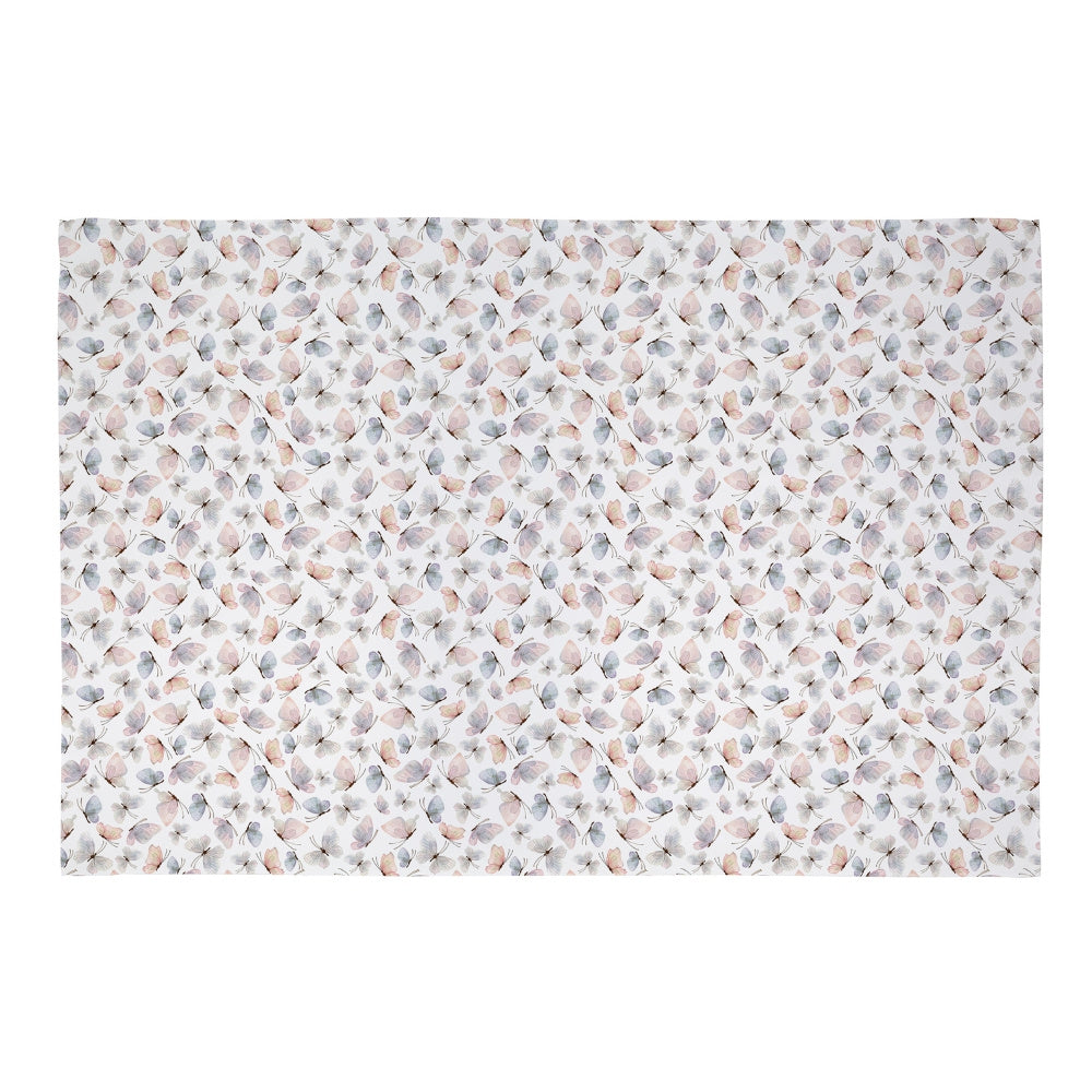 Toalha de Mesa 6 Lugares Elegance 1,40x2,20m Estampada Borboletas
