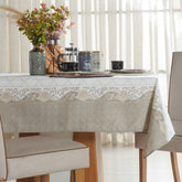 Toalha de Mesa Impermeável Facile Retangular 8 Lugares Harmonia